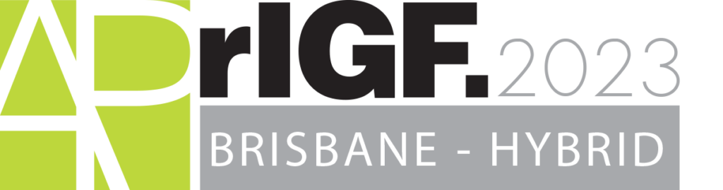 APrIGF 2023 Brisbane